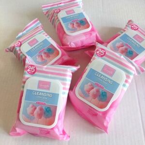 Cotton CANDY Wipes 5x NEW VIRAL TIKTOK Cleansing Wipes Pink